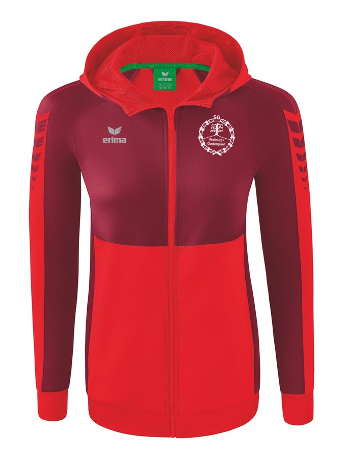 Erima Six Wings Trainingsjacke mit Kapuze Damen