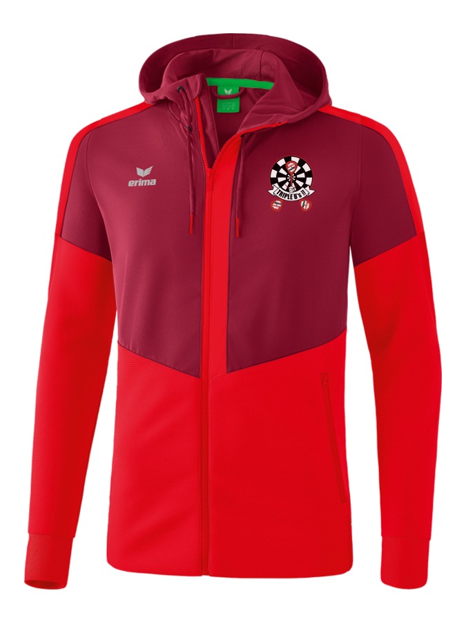 Erima Squad Trainingsjacke mit Kapuze