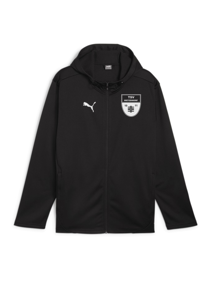 PUMA teamFINAL Training Fleece Sweatshirt Jacke