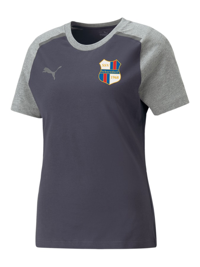 PUMA teamCUP Casuals T-Shirt Damen