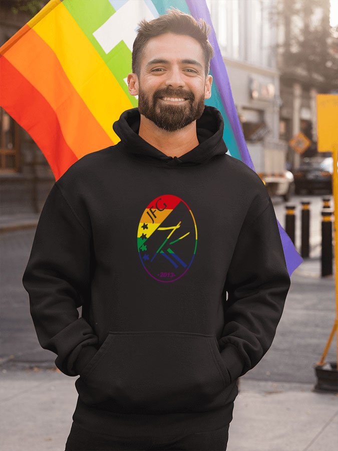 Hoodie Rainbow Herren