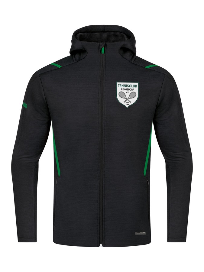 Jako Freizeitjacke Challenge mit Kapuze