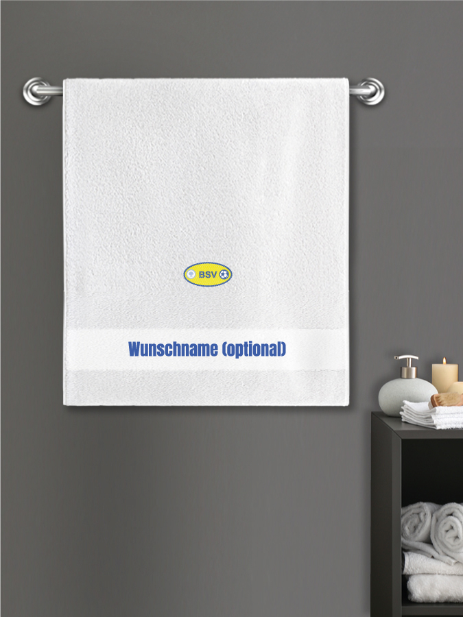 Badehandtuch Team Sticklogo