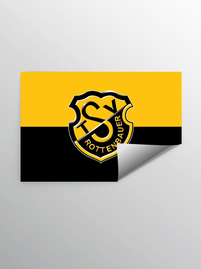 Aufkleber DIN A7 Logo