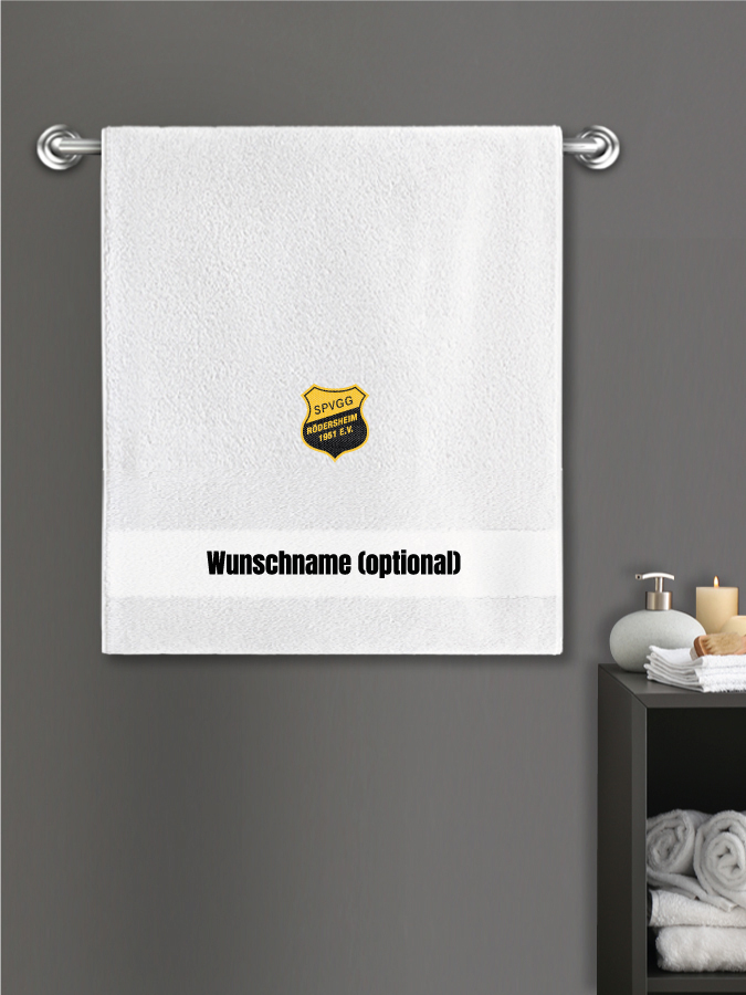 Badehandtuch Team Sticklogo