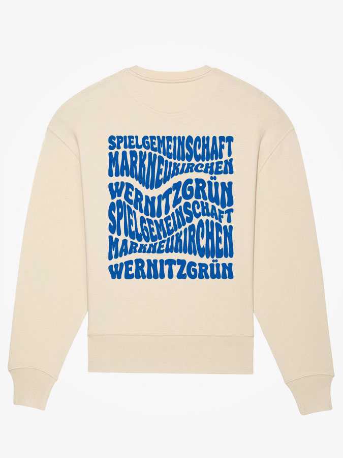 Oversized Sweater Wavy Herren