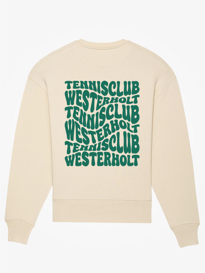 Sweatshirt Oversized Wavy Herren
