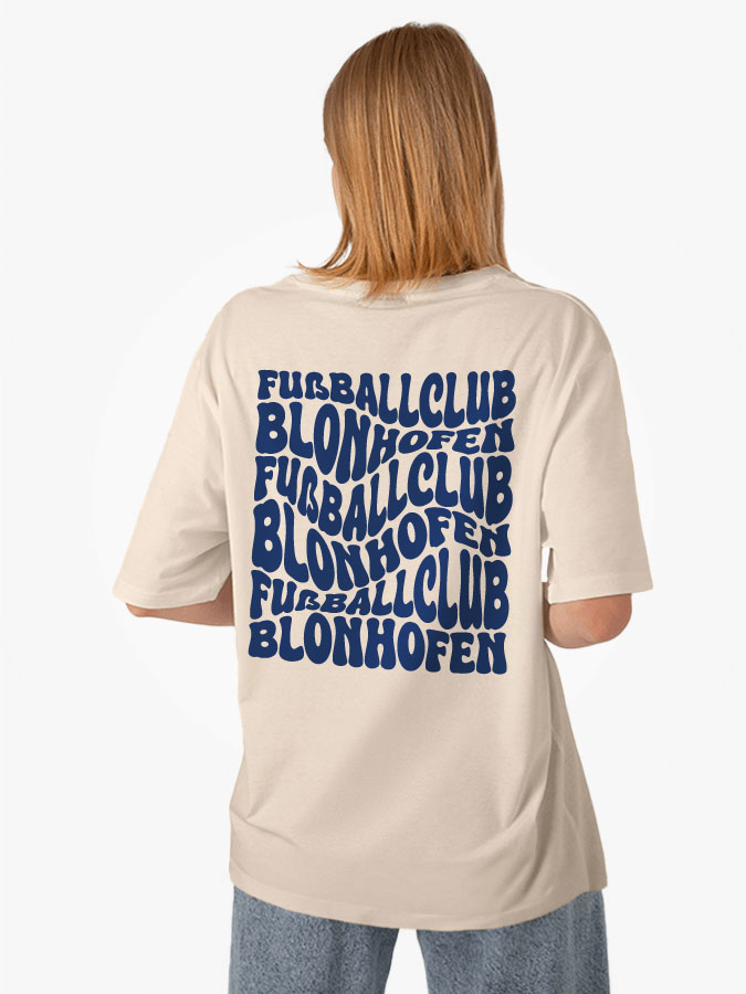 Oversized Shirt Wavy Damen
