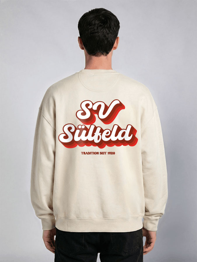 Oversized Sweater Vintage Herren