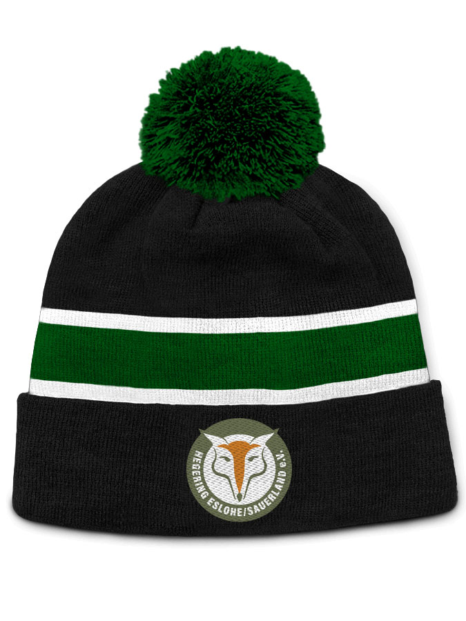 Bommelmütze Sticklogo