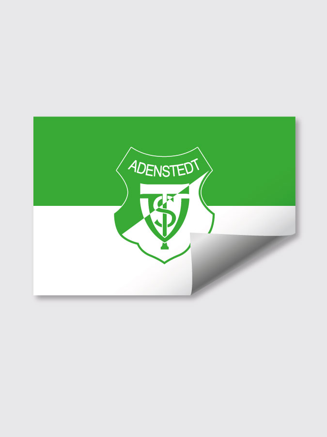Aufkleber DIN A7 Logo