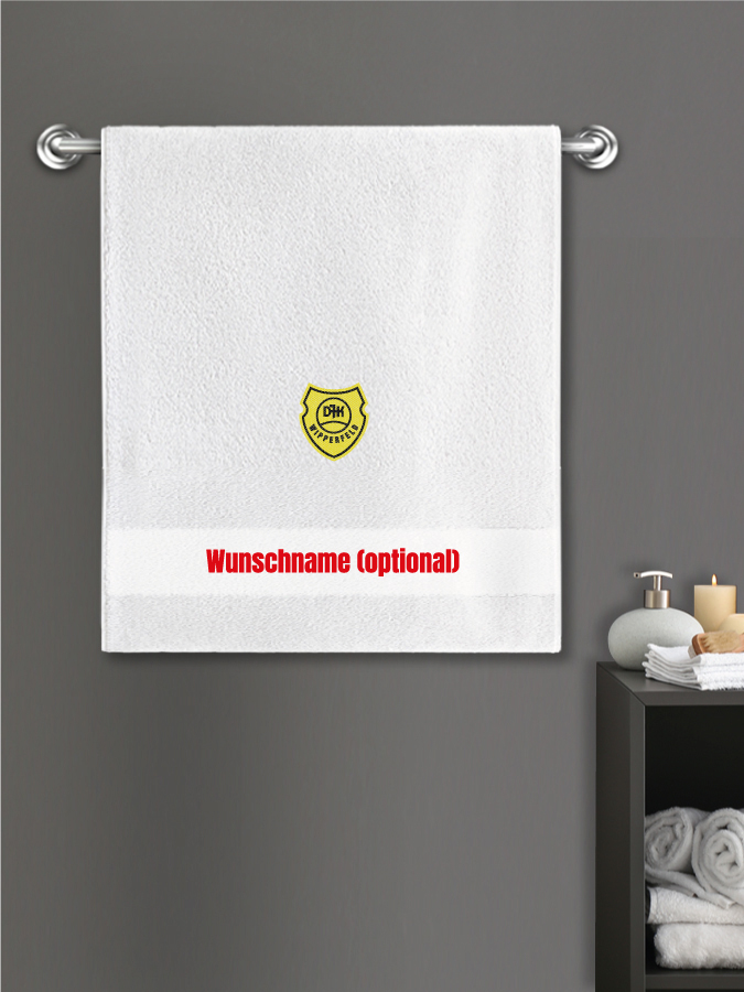 Badehandtuch Team Sticklogo
