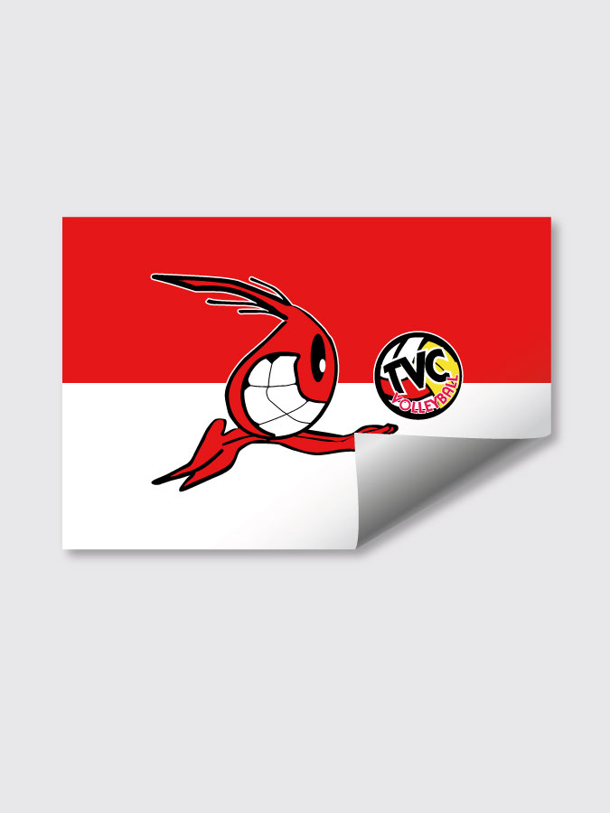 Aufkleber DIN A7 Logo