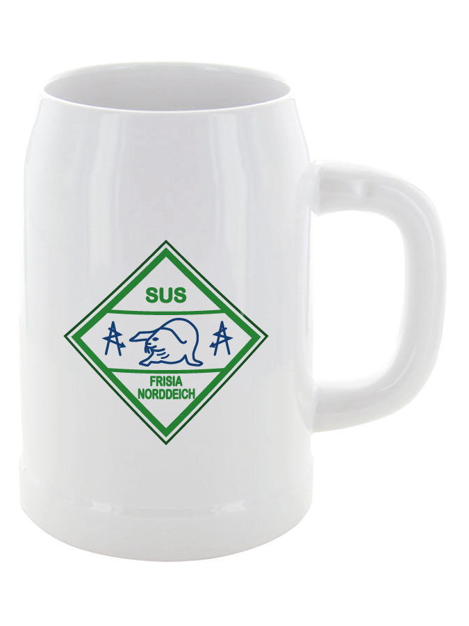 Bierkrug 0,5l Logo