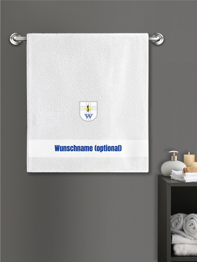 Badehandtuch Team Sticklogo