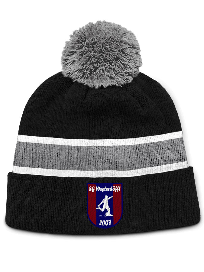 Bommelmütze Sticklogo