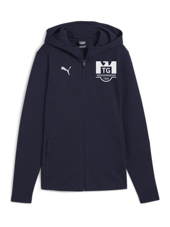 PUMA teamFINAL Casuals Kapuzenjacke Damen