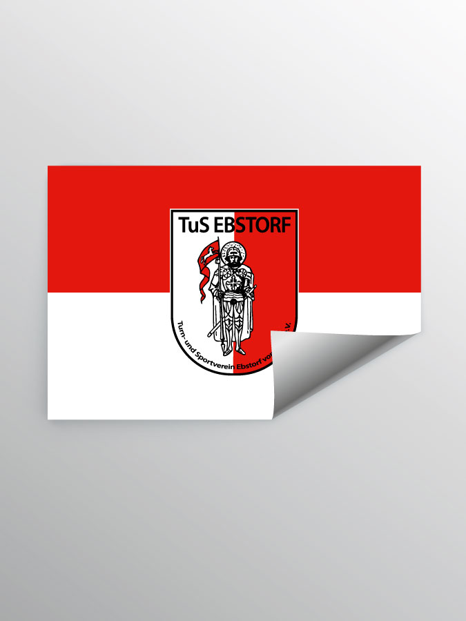 Aufkleber DIN A7 Logo