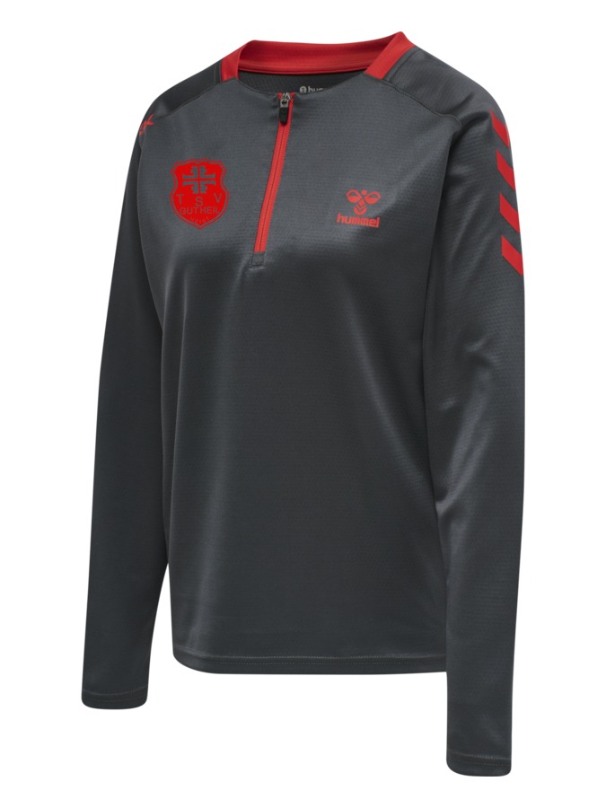Hummel Action Poly Half Zip Sweat Damen