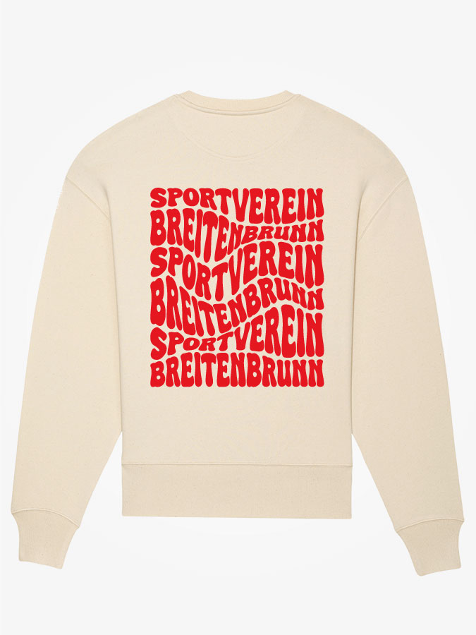 Sweatshirt Oversized Wavy Herren