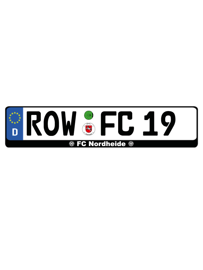 Kennzeichenhalter Kalden (2er Set)