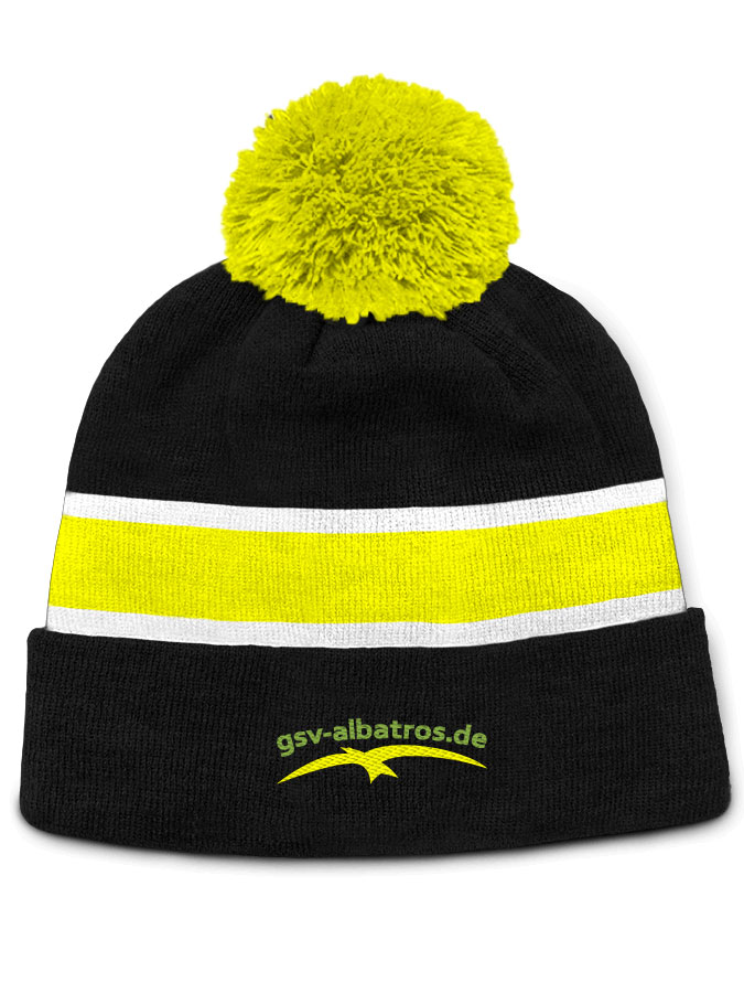Bommelmütze Sticklogo