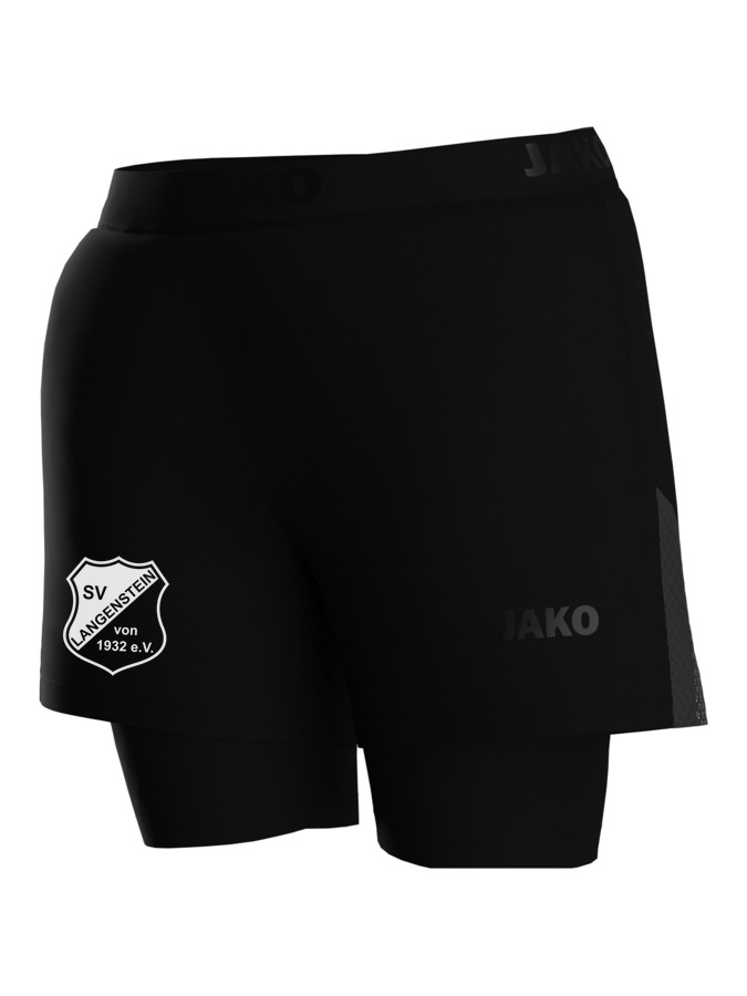 Jako 2-in-1-Short Power Damen