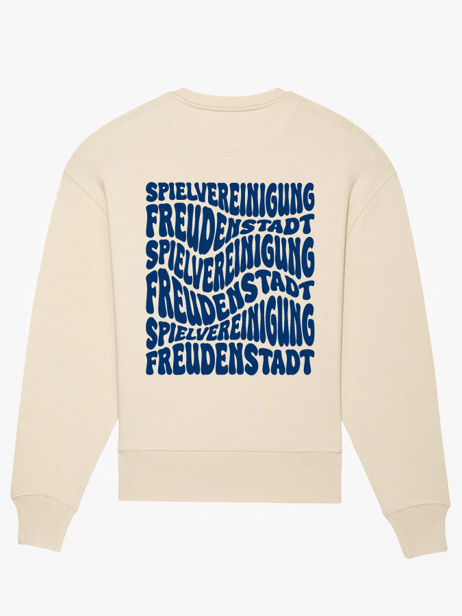 Oversized Sweater Wavy Herren