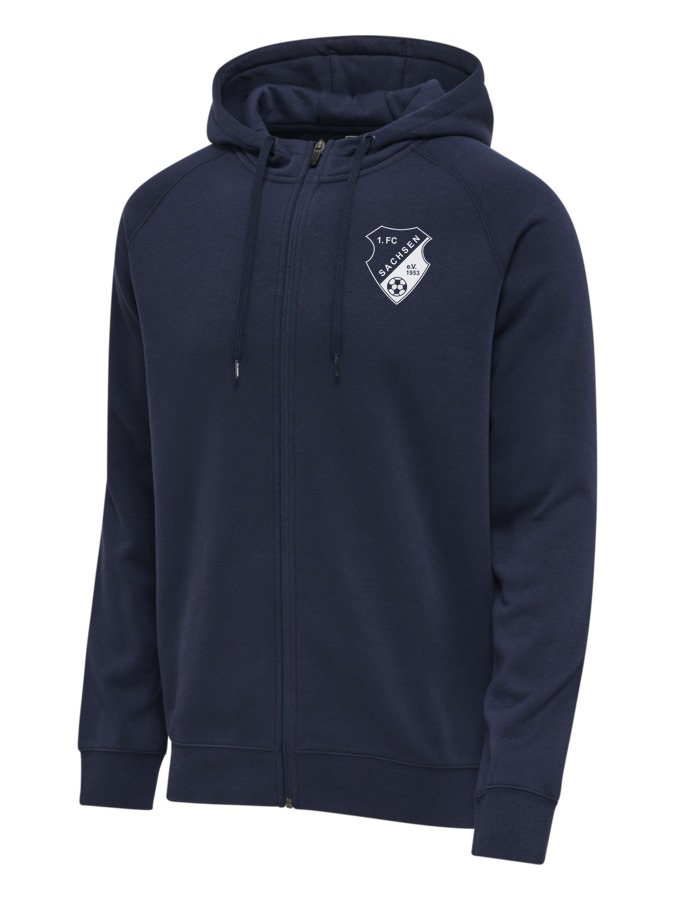 Hummel Red Classic Zip Hoodie