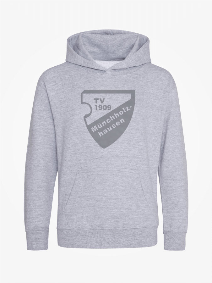 Hoodie All Grey Kids Unisex