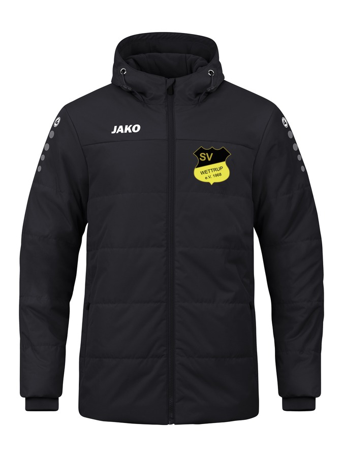 Jako Coachjacke Team mit Kapuze