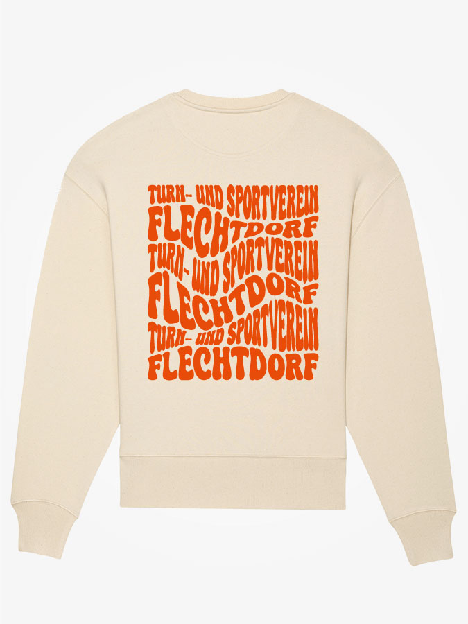 Oversized Sweater Wavy Herren