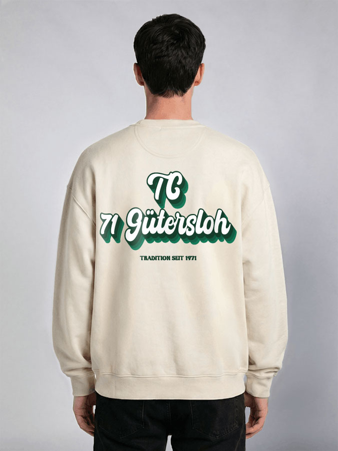 Oversized Sweater Vintage Herren