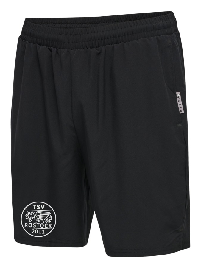 Hummel Move Grid Woven Shorts