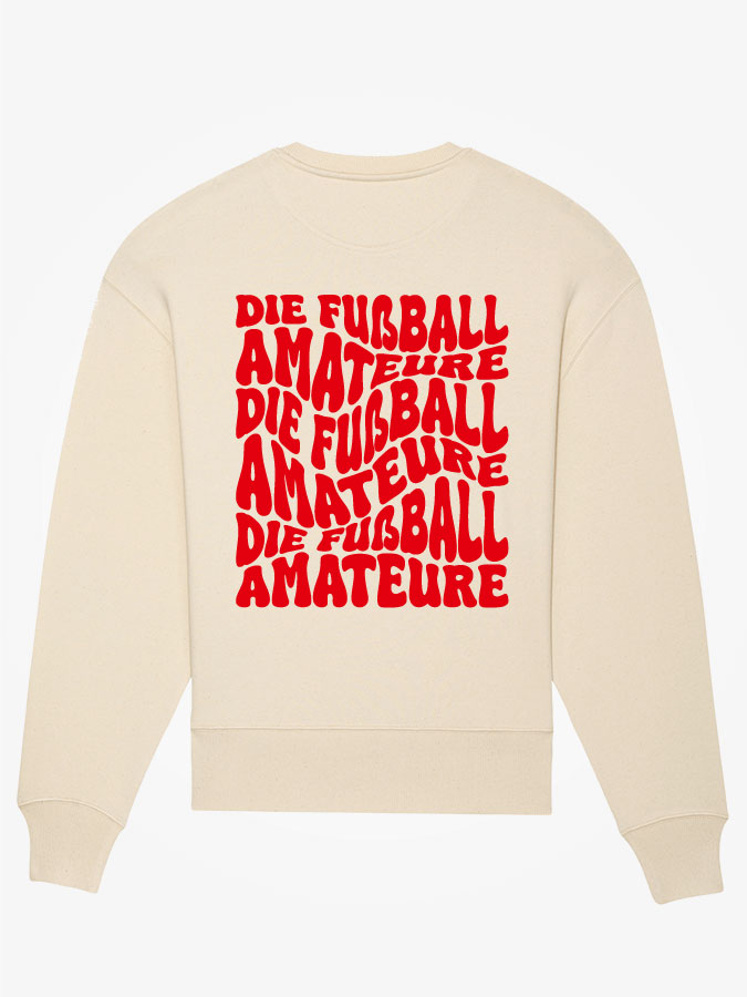 Oversized Sweater Wavy Herren