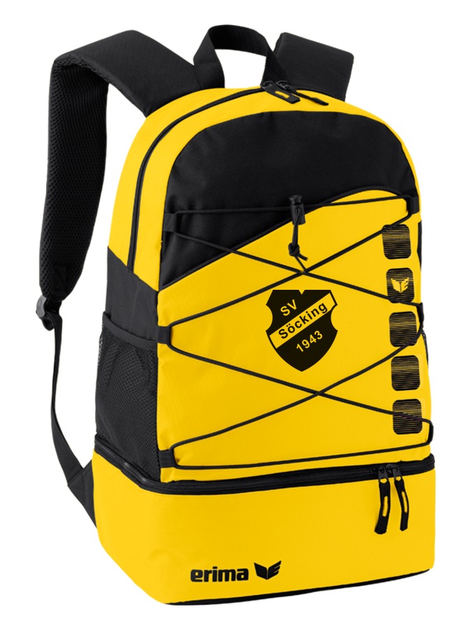 Erima Club 5 Multifunktionsrucksack mit Bodenfach