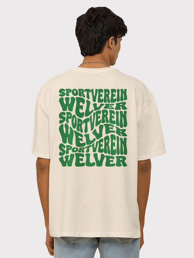 Oversized Shirt Wavy Herren