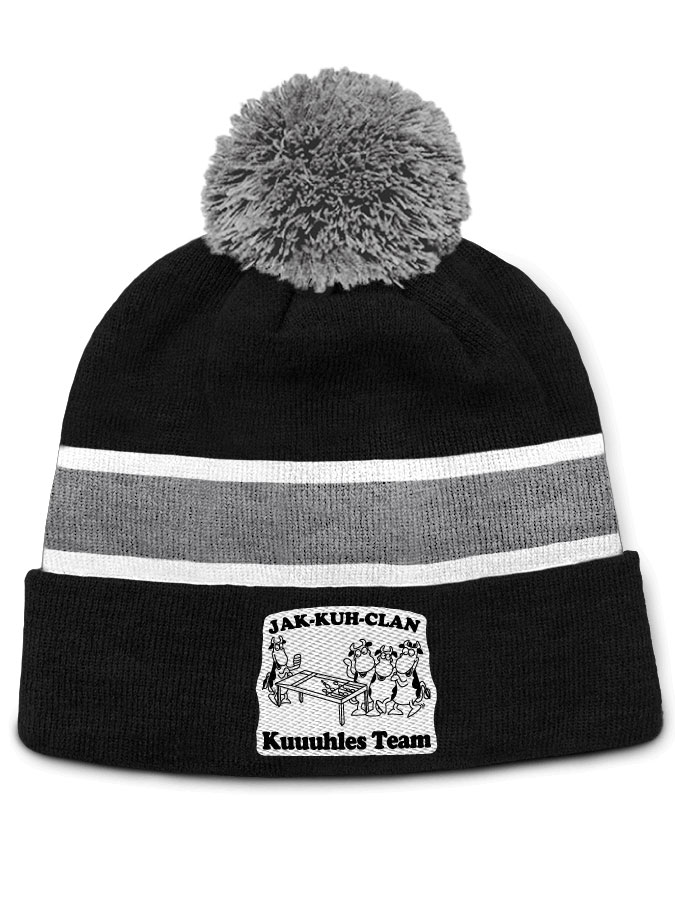 Bommelmütze Sticklogo