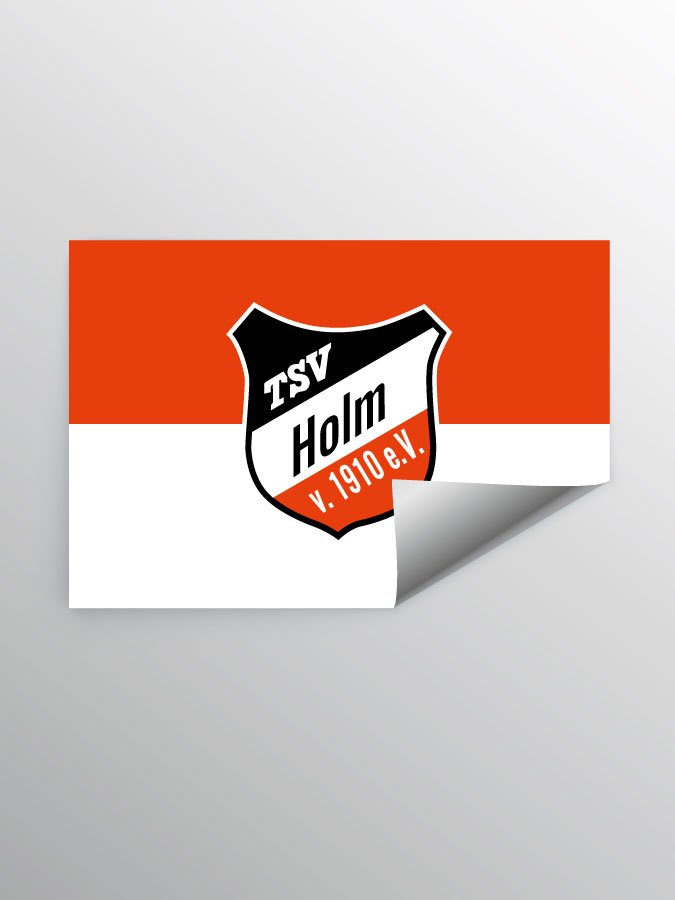 Aufkleber DIN A7 Logo