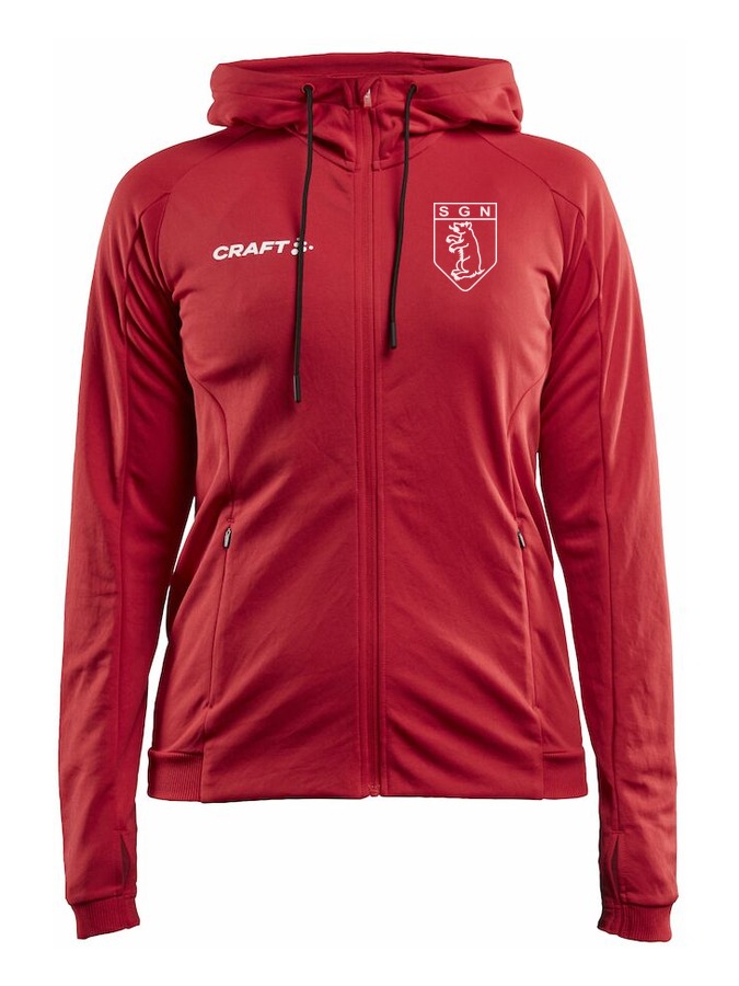 Craft Evolve Kapuzen-Trainingsjacke Damen