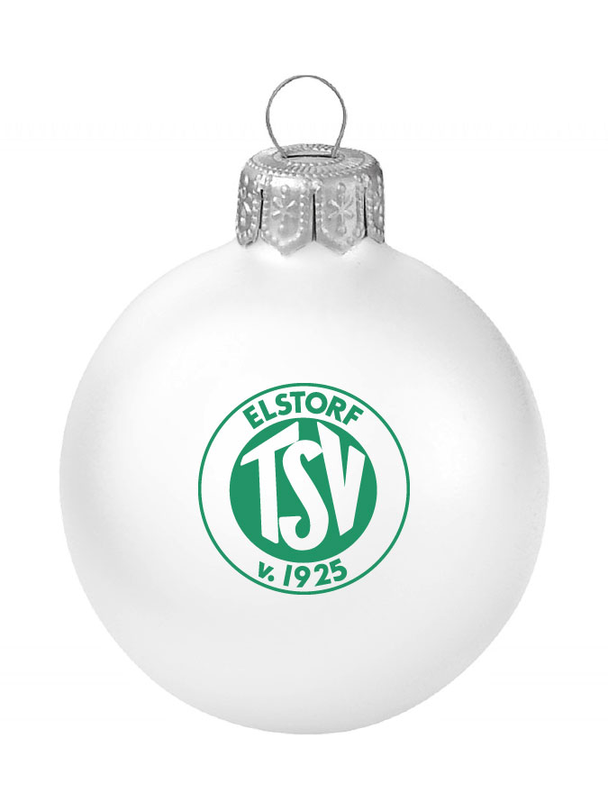 Weihnachtskugel Logo 8cm