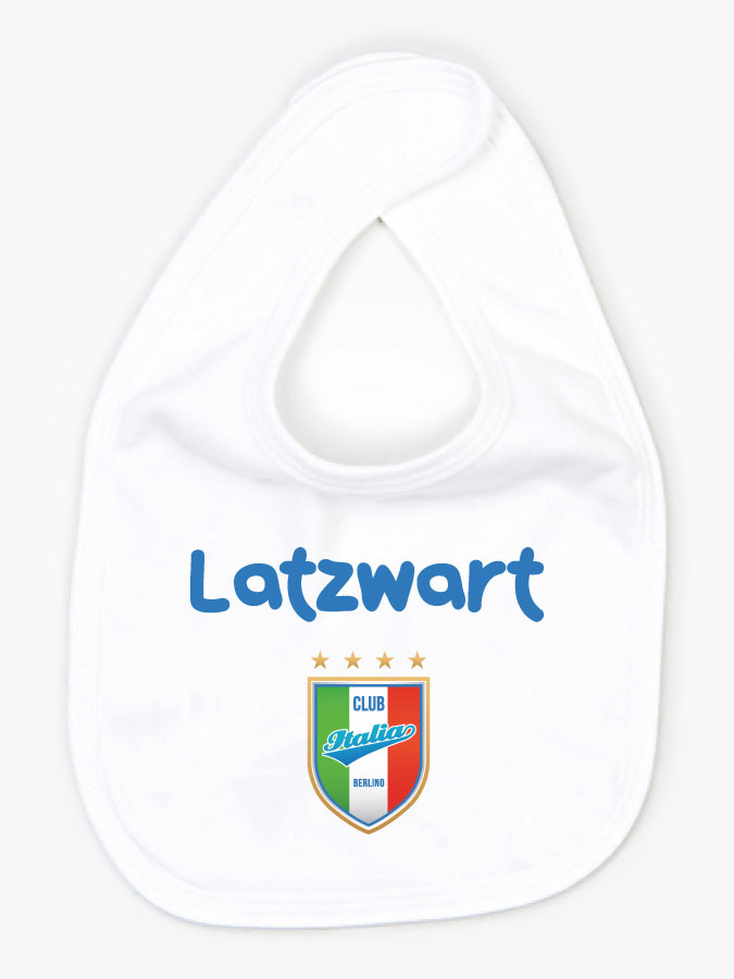 Babylätzchen Latzwart