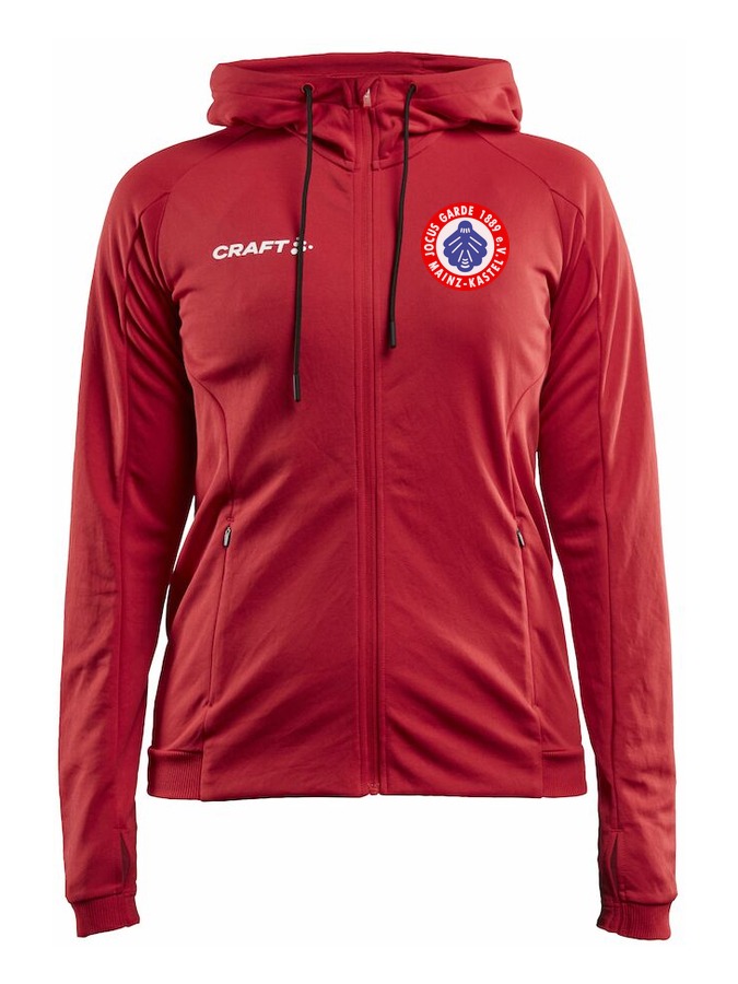 Craft Evolve Kapuzen-Trainingsjacke Damen