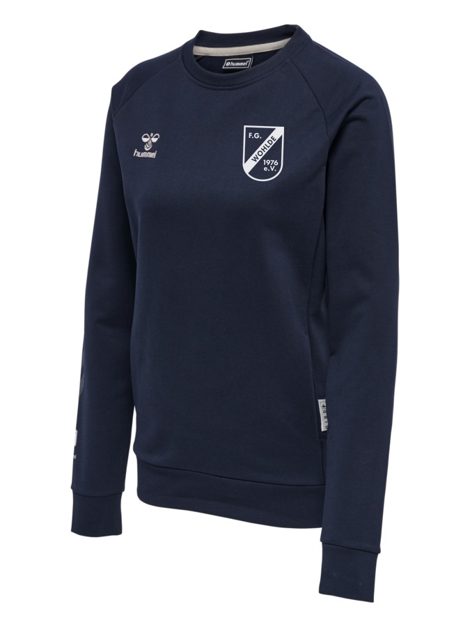 Hummel Move Grid Cotton Sweatshirt Woma Damen