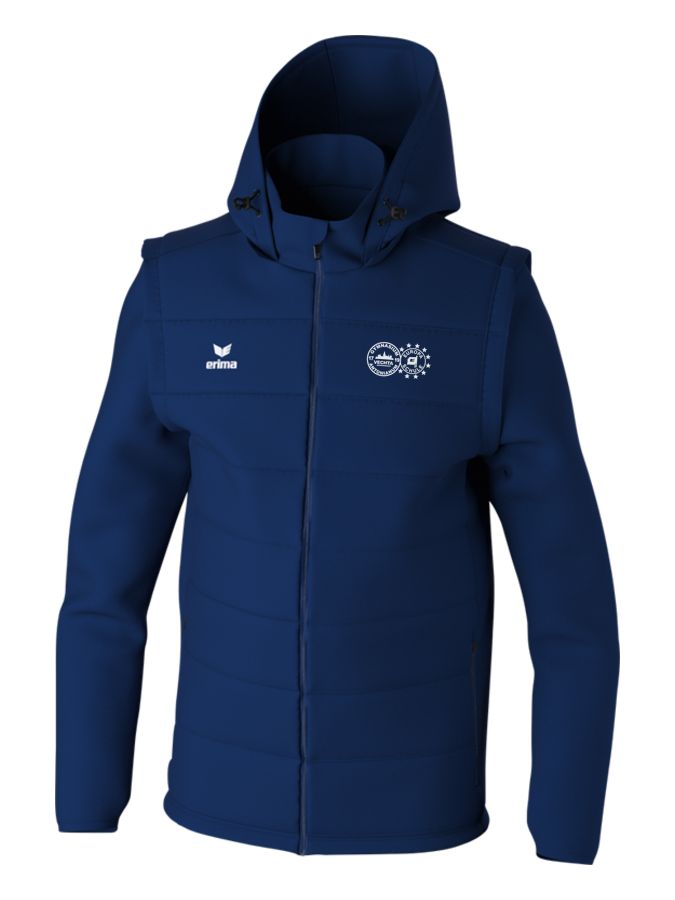 Erima Team Jacke mit abnehmbaren Ärmeln