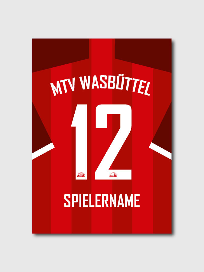 Wandposter Jersey
