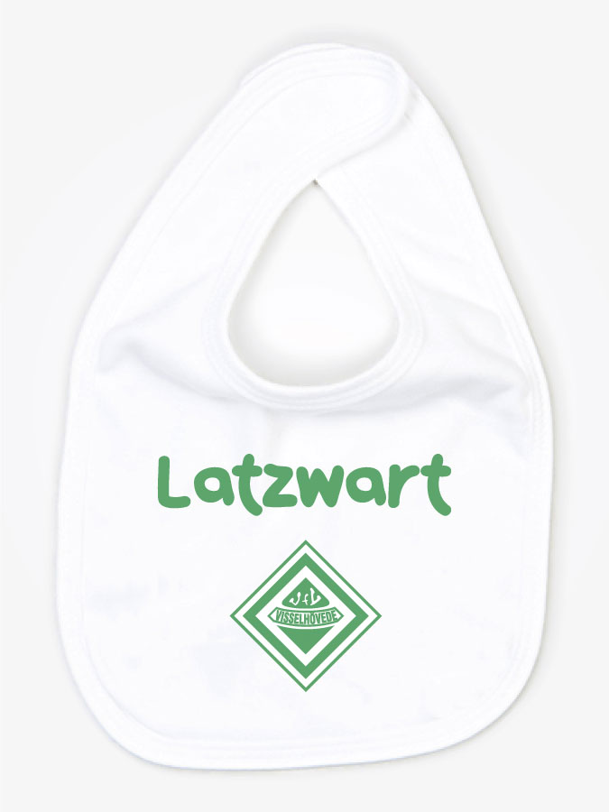 Babylätzchen Latzwart
