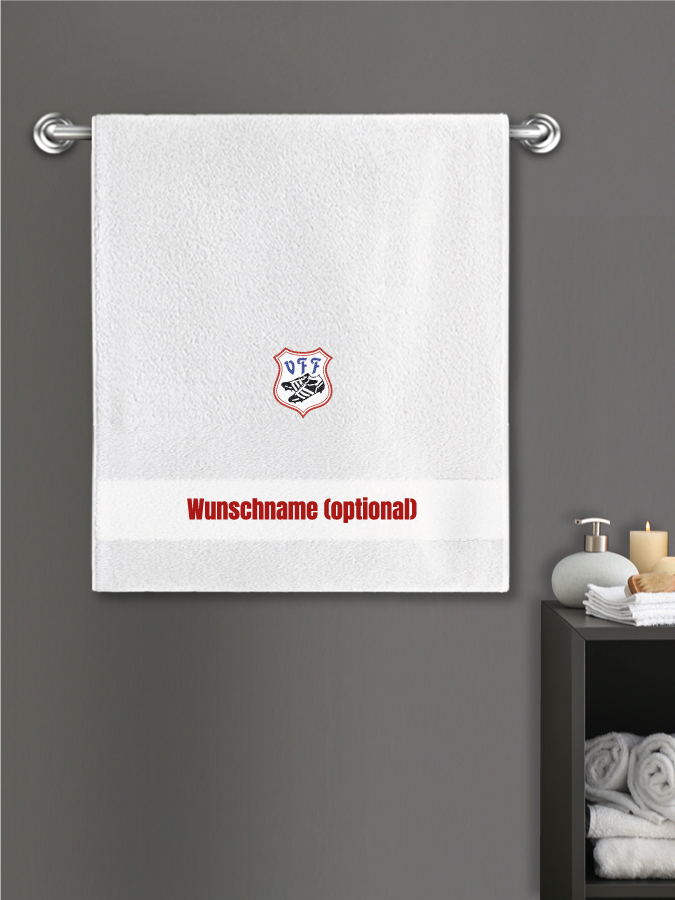 Badehandtuch Team Sticklogo