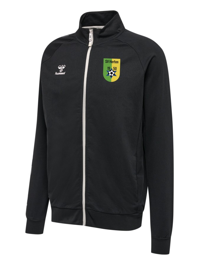 Hummel Hmlmove Damen Jacke Mit Reißverschluss - Sportliche Freizeitjacke Mit Winkeldesign