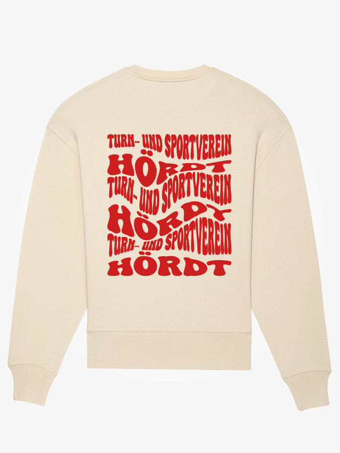 Oversized Sweater Wavy Herren